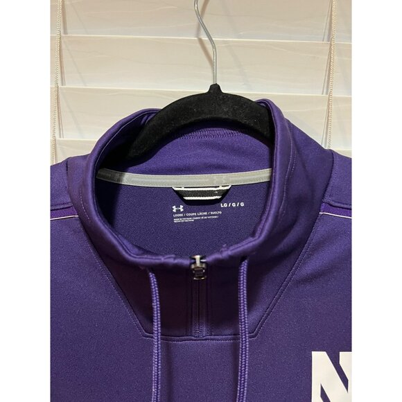 Under Armour Northwestern‎ Wildcats 1/4 Zip - Size L - Picture 2 of 4